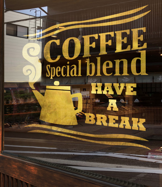 EZGold 金箔シート (シール有 コート無)｜フィルム付きの金箔各種