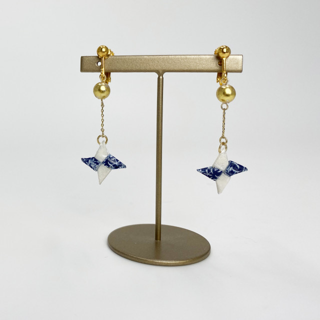 オリガミユレル イヤリング 手裏剣｜オリガミユレル｜オンライン