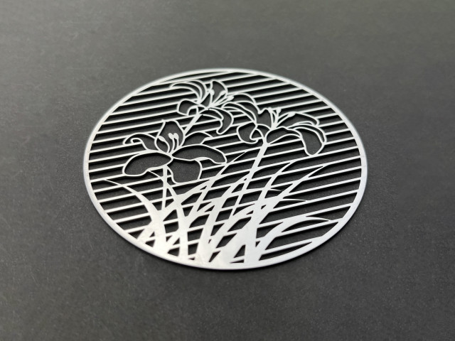 わふさま専用ページ (アートコースター) Winter sale開催中！】ステンレスコースター (SUSベース) 桜