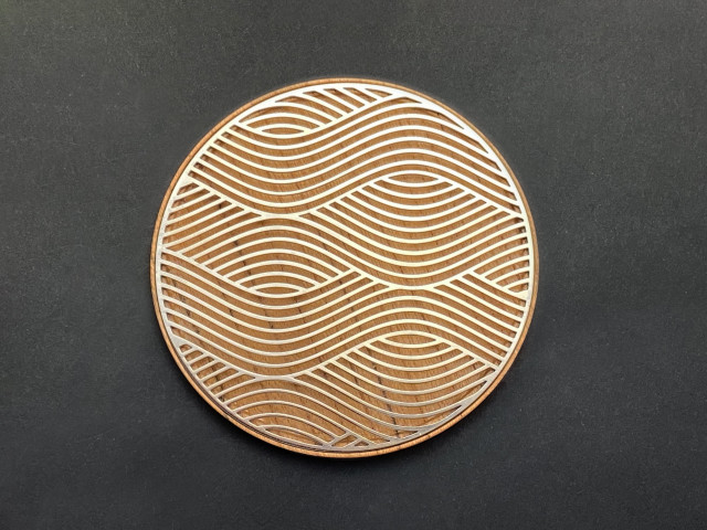 わふさま専用ページ (アートコースター) Winter sale開催中！】ステンレスコースター (SUSベース) 桜