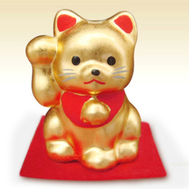 輸入雑貨開運金運『ふくろうの不苦労な親子』金色ゴールドコーティング