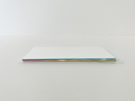 【秋セール中！】天金札　(5枚）　レインボーホログラム