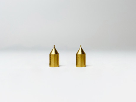 デコペン用ペン先 （丸形）最細0.5mm×2個セット