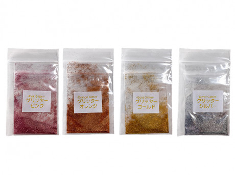 彩継用ラメ グリッター 4色セット
