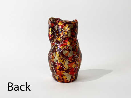 京金彩まねきねこ　赤