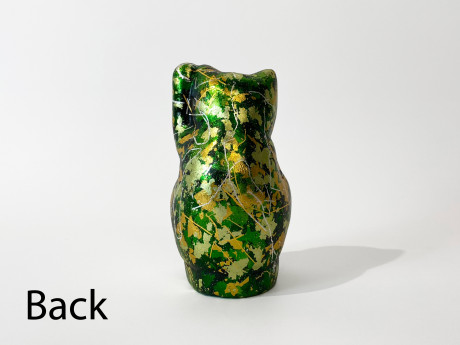 京金彩まねきねこ　緑