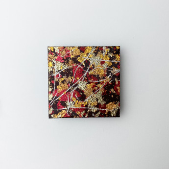 京金彩台座　小　赤