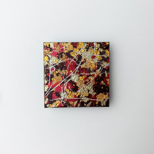 京金彩台座　小　赤