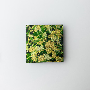 京金彩台座 小 緑