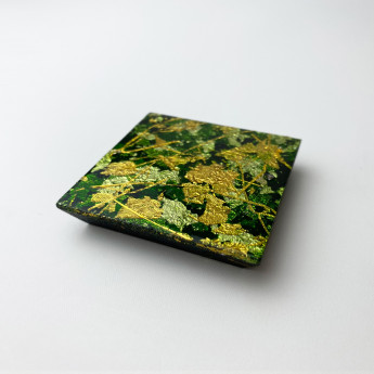 京金彩台座 小 緑