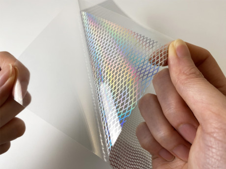 ZAMPAKUシール　レーザー　カーブクロス